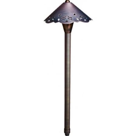 Dabmar Lighting Dabmar Lighting LV38-WBS 12V JC Solid Brass Path Light; 20W - Weathered Brass LV38-WBS